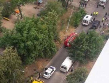 В Киеве неожиданно взорвалось авто: пострадали дети