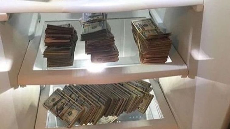 В Санкт-Петербурге при обыске нашли полмиллиарда рублей в холодильнике