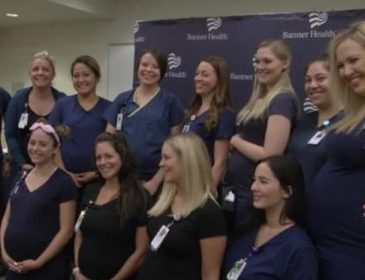 В США из одной больницы одновременно забеременели 16 медсестер