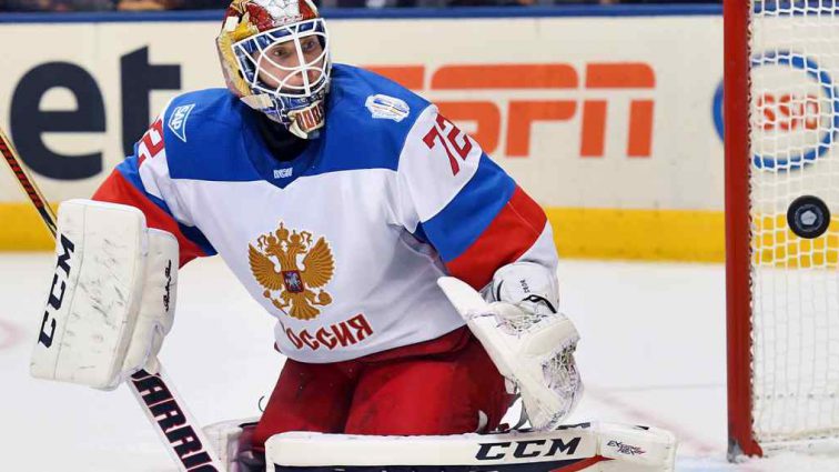 Российского хоккеиста признали лучшим вратарем НХЛ