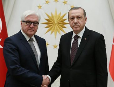 Эрдоган встретился с президентом Германии