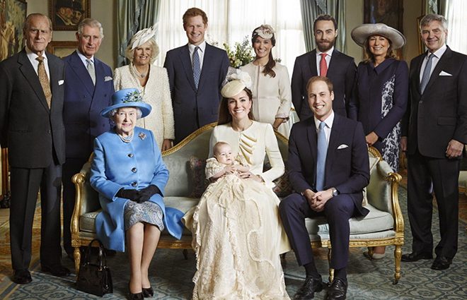 Королевская семья собралась полным составом на рождественский обед