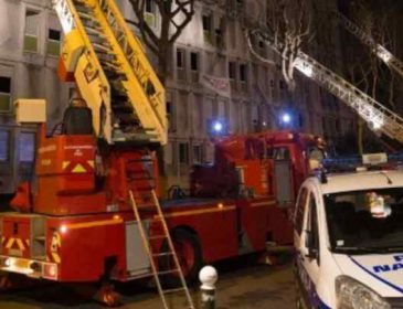 Масштабный пожар в одном из зданий Парижа, есть жертвы и масса пострадавших